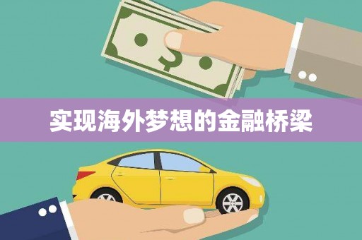 新田实现海外梦想的金融桥梁