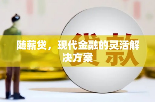 新田随薪贷，现代金融的灵活解决方案