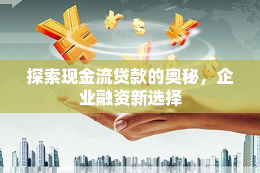 新田探索现金流贷款的奥秘，企业融资新选择