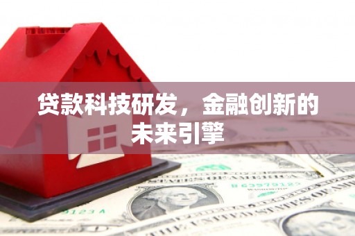 新田贷款科技研发，金融创新的未来引擎