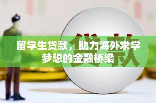 新田留学生贷款，助力海外求学梦想的金融桥梁