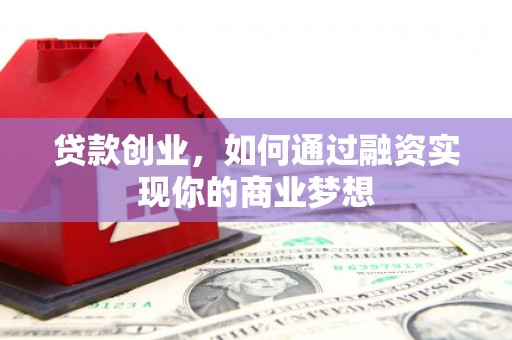 新田贷款创业，如何通过融资实现你的商业梦想