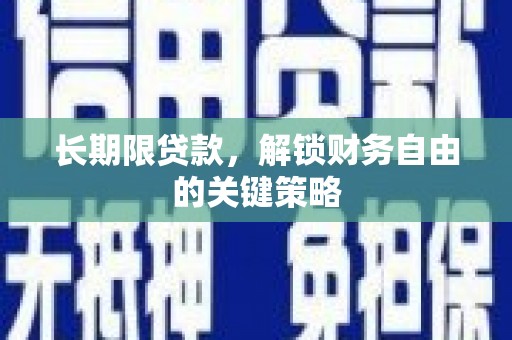 新田长期限贷款，解锁财务自由的关键策略