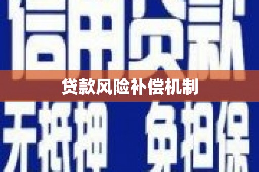 新田贷款风险补偿机制