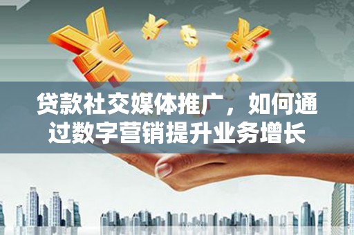 新田贷款社交媒体推广，如何通过数字营销提升业务增长