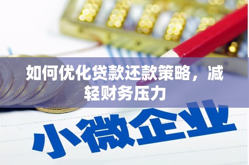 新田如何优化贷款还款策略，减轻财务压力
