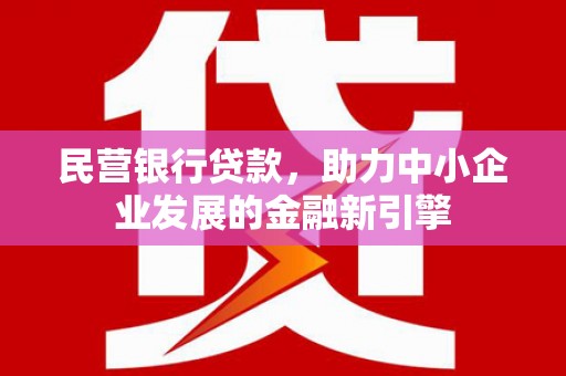 新田民营银行贷款，助力中小企业发展的金融新引擎