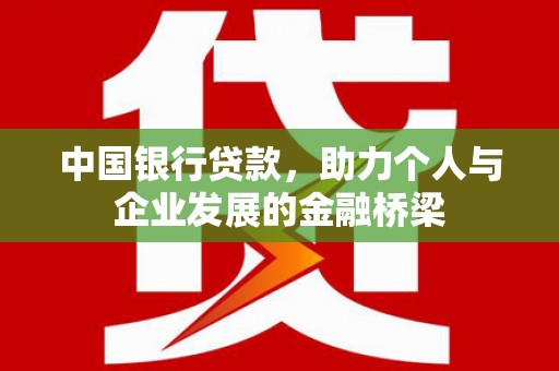 新田中国银行贷款，助力个人与企业发展的金融桥梁