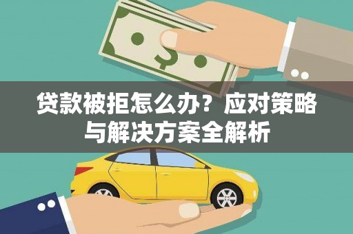 新田贷款被拒怎么办？应对策略与解决方案全解析