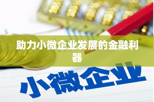 新田助力小微企业发展的金融利器